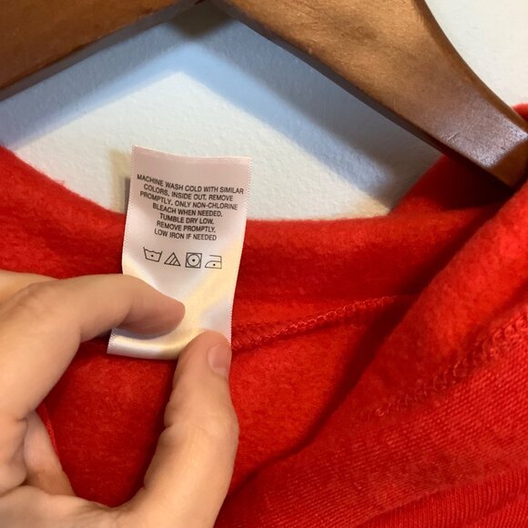 Disney Minnie Mouse Hoodie Womens Large Red Jerry Leigh Design Soft NWOT - Picture 5 of 10